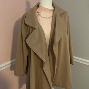 Cream colored 3/4 jacket